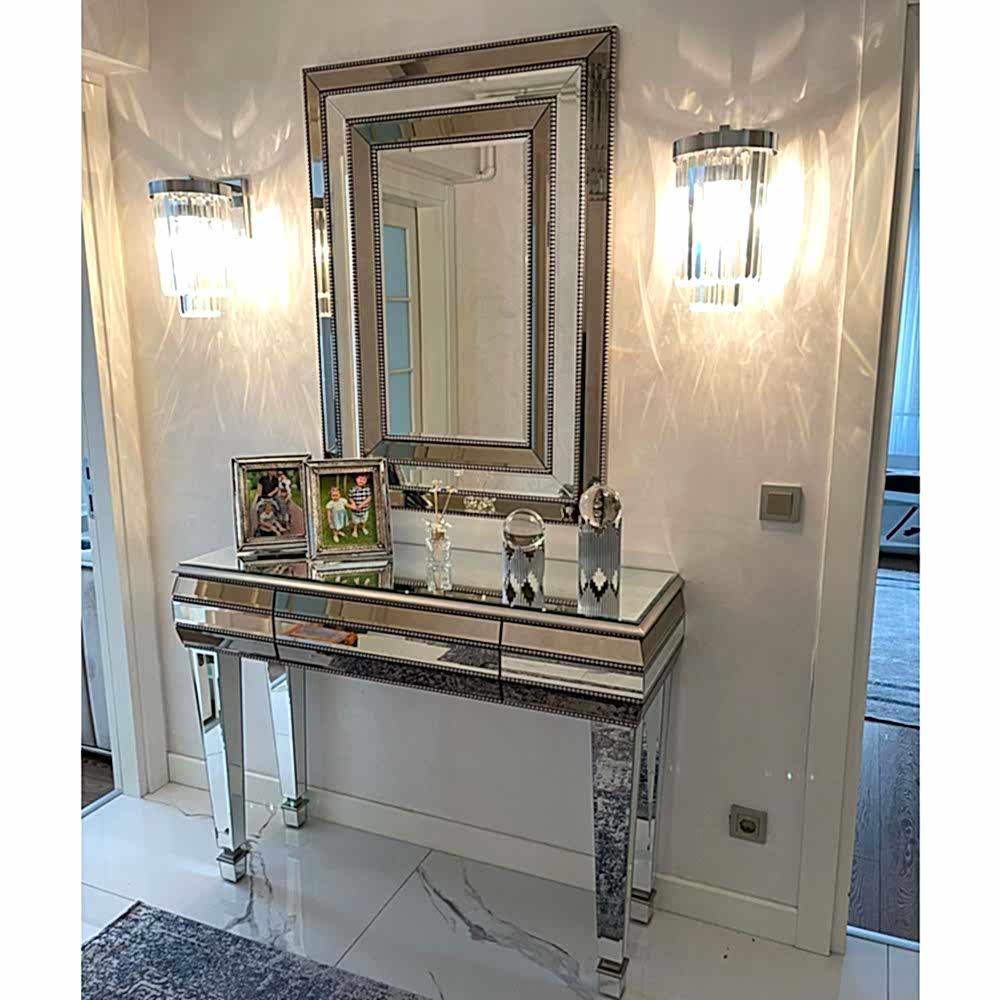 Boncuk Aynalı Dresuar Takım