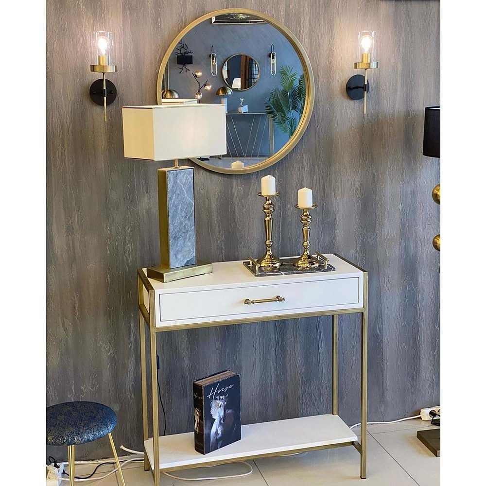 Beyaz Vintage Dresuar Takımı