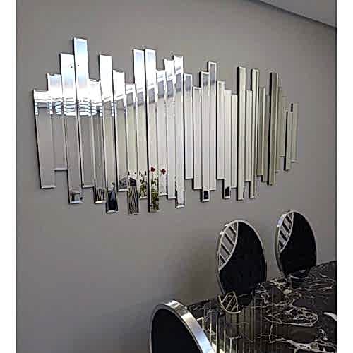 Piyano Model Duvar Aynası