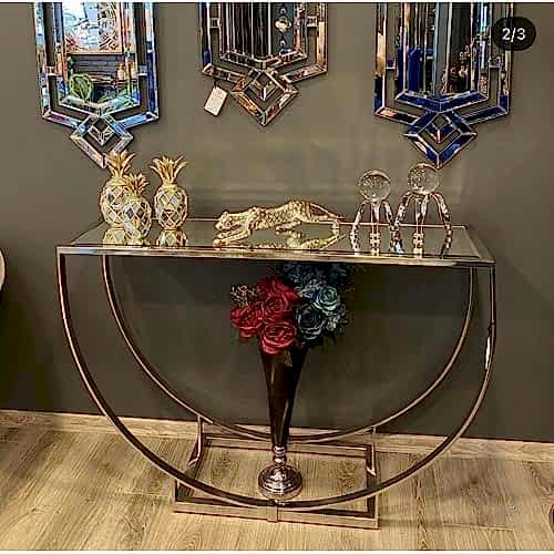 Aynalı Oval Dresuar