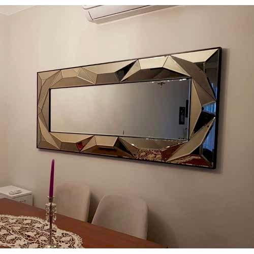 Asimetrik Model Bronz Konsol Ayna