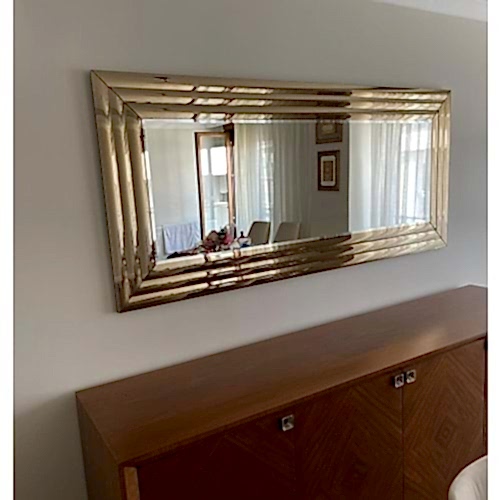 Bombeli Şerit Konsol Aynası