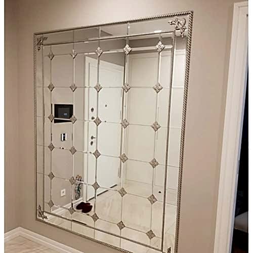 Gümüş Burgu Çıtalı Duvar Aynası