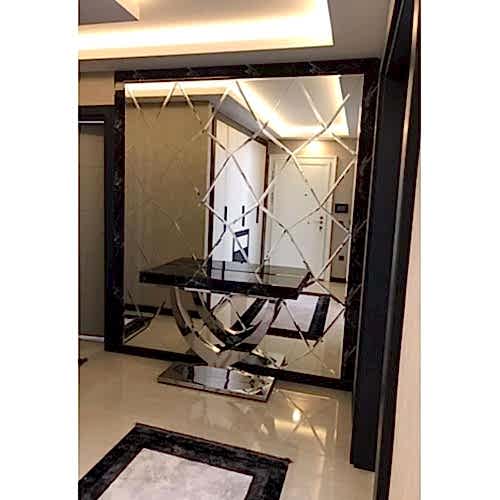 Elmas Model Duvar Aynası